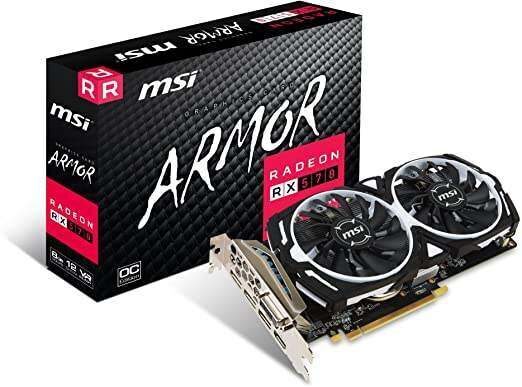 Zniżka w Amazon: pancerz MSI Radeon RX 570 kosztuje ponad 50%