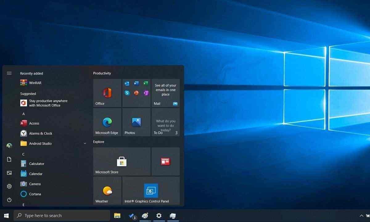 Tak mogłoby wyglądać nowe pływające menu startowe systemu Windows 10X z zaokrąglonymi krawędziami