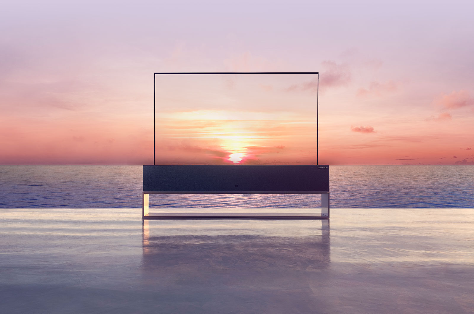 Telewizor OLED firmy LG z rolowanym ekranem sprowadza się do Stanów Zjednoczonych z ceną 100 000 USD