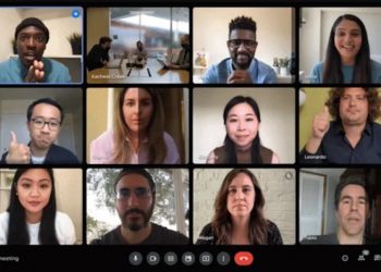 Jak ustawić tło wideo w Google Meet na Androida?